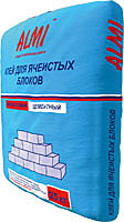 Клей для ячеистых блоков 25 кг (ALMI)