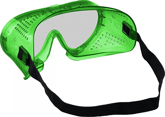 Очки защитные закрытого типа с прямой вентиляцией прозрачные