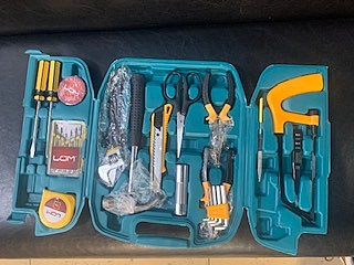 Набор инструментов в кейсе, универсальный, 27 предметов